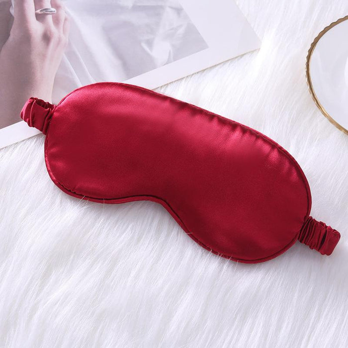 Faux Silk Double-sided Mulberry Silk Shading Eye Mask Eyeshades