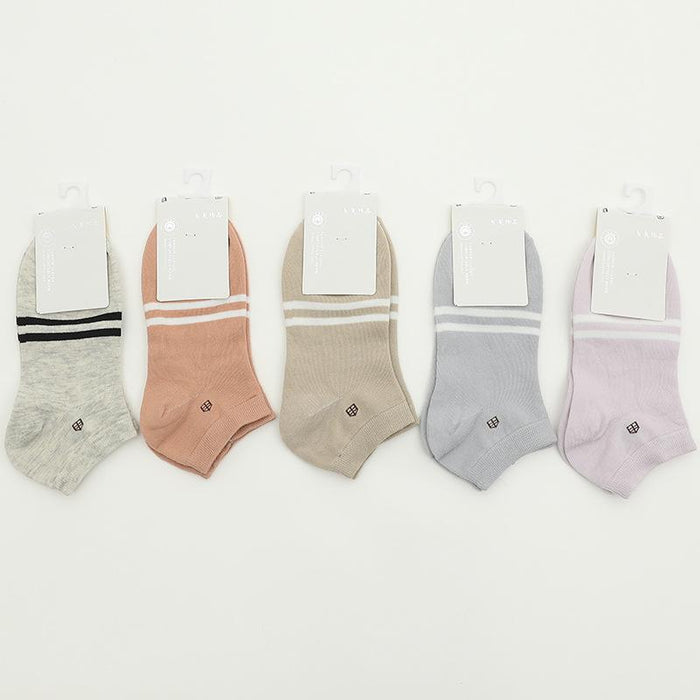 New Men's and Women's Low-top Socks Cotton Boat Socks