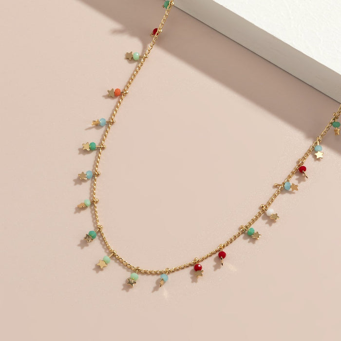 Creative Color Tassel Single Layer Women's Waist Chain