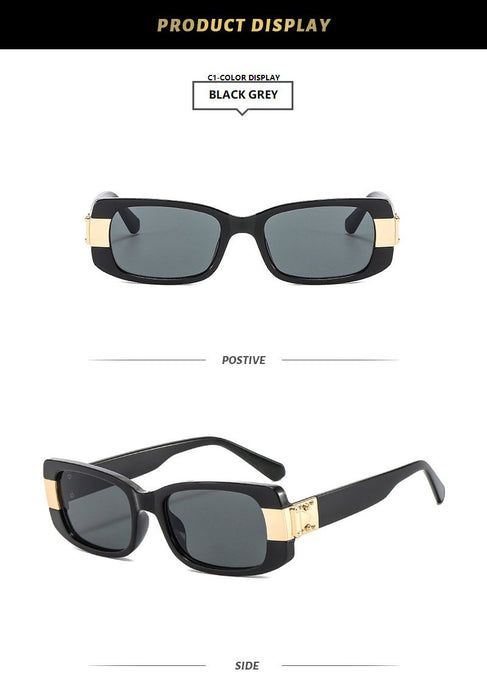 Modern retro square Sunglasses