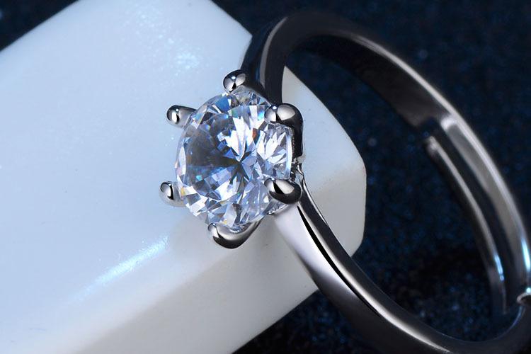 New Simple Creative Couple Opening Ring