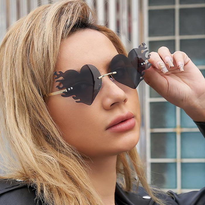 New Heart Broken Love Sunglasses