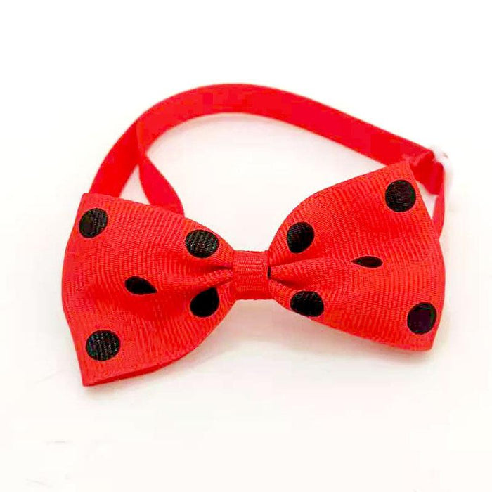 15 Colors into multi-color optional pet bow tie adjustable