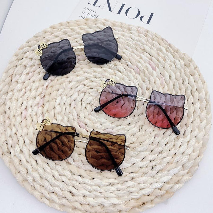 Children's sunglasses metal sunglasses