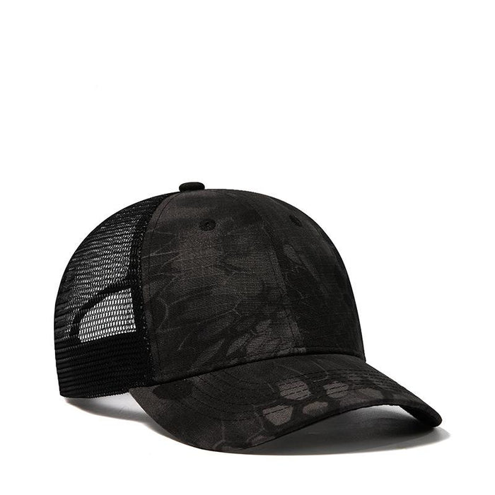 New Camouflage Colorblock Baseball Cap Peaked Cap