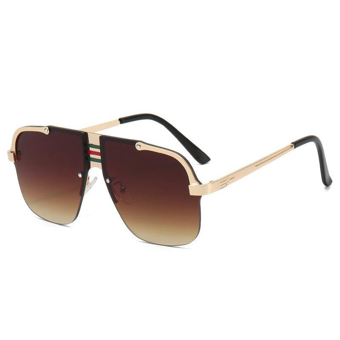 Square large frame sunglasses