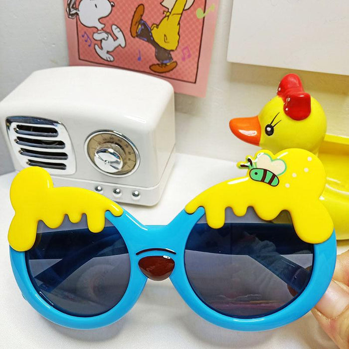 Honey Bee Bear Children‘s Cartoon Polarized Sunglasses