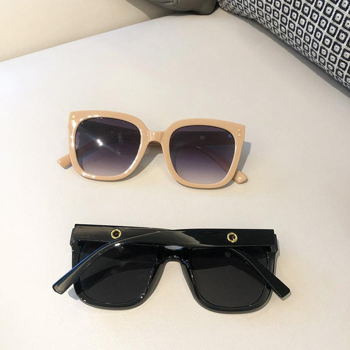UV Resistant Retro Simple Children's Sunglasses