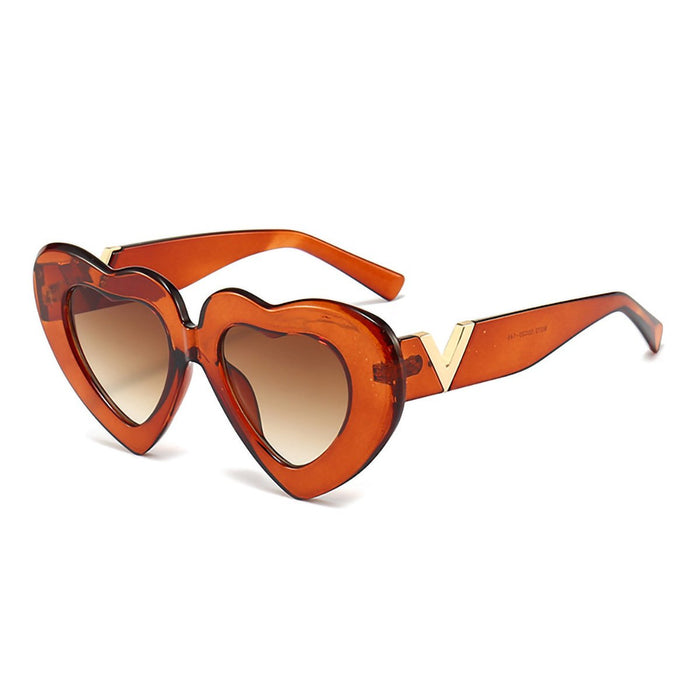 Large frame love Sunglasses