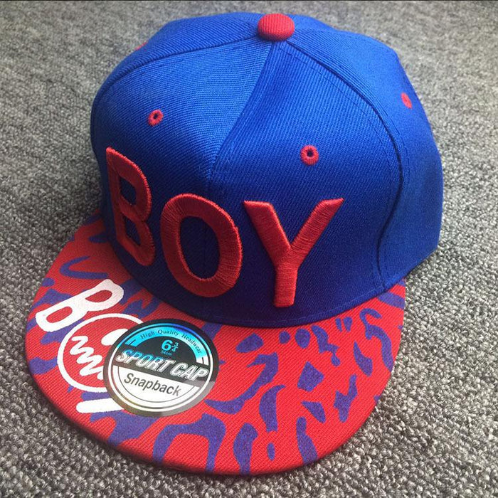 Cool Summer BOY Children's Hip Hop Flat Brim Baseball Sunshade Cap
