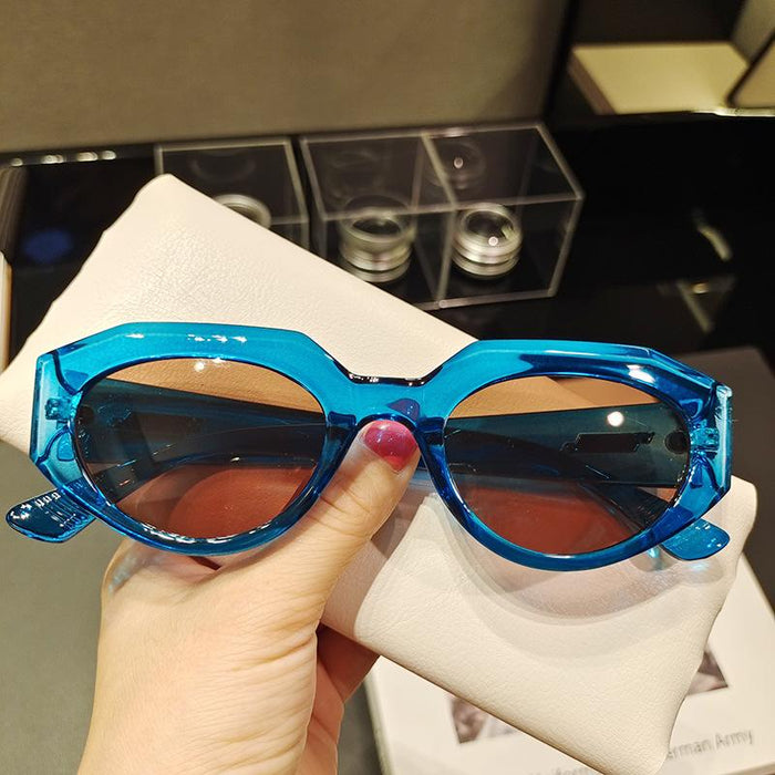 Personalized Hip Hop Cat Eye UV Proof Sunglasses