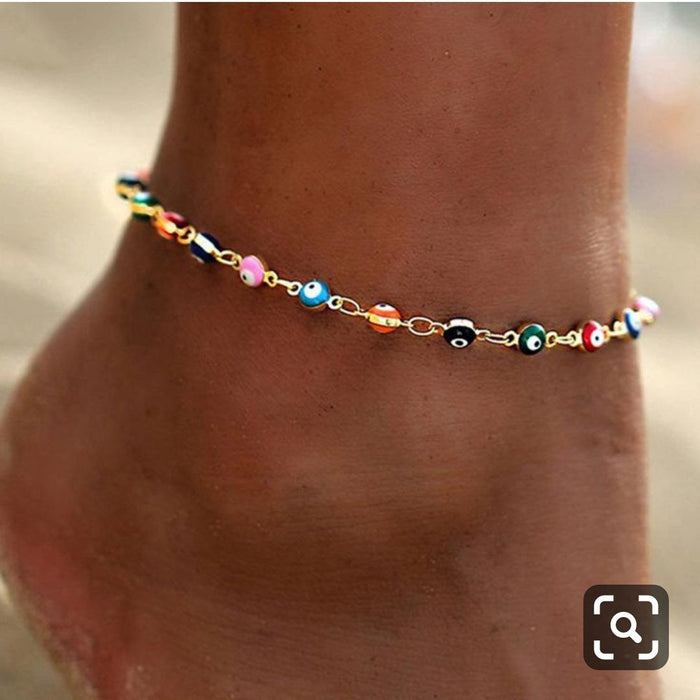 Women's Jewelry Summer Devil's Eye Fashion Anklet