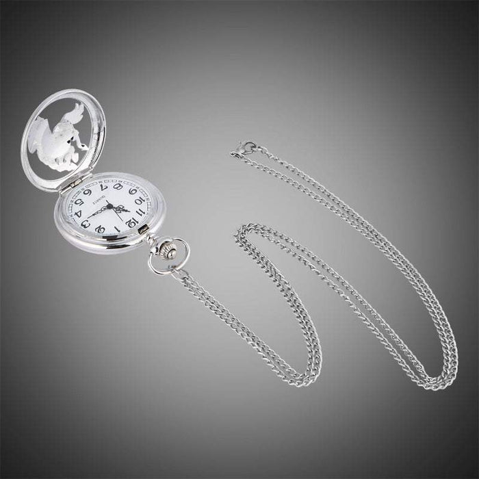 Fashion Casual Culture Horse Pocket Watch