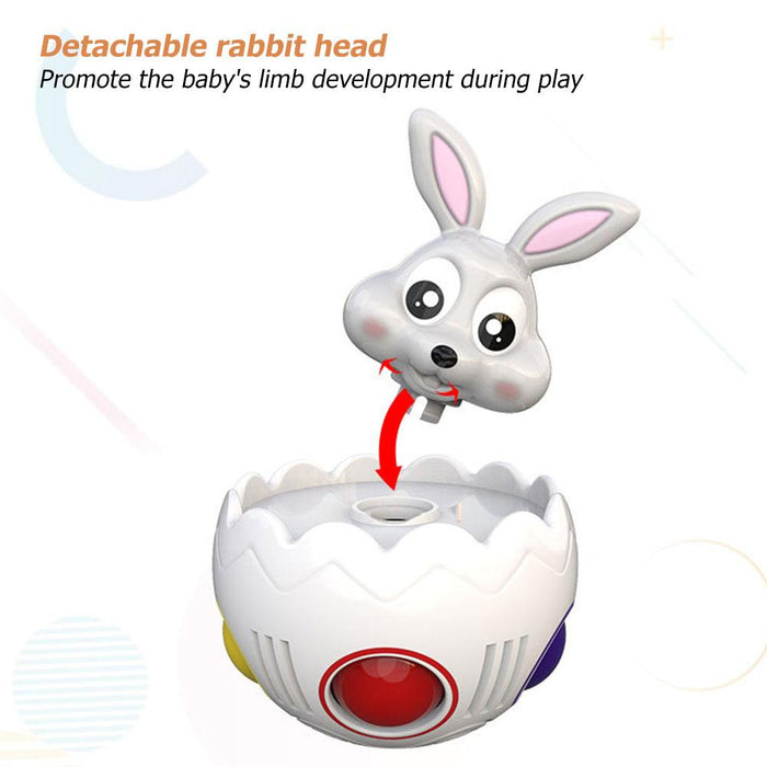 ABS Puzzle with Detachable Rabbit Head Educational Toy