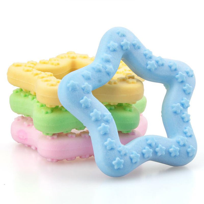 Brand new dog toy teether rubber dog tooth cleaning toy