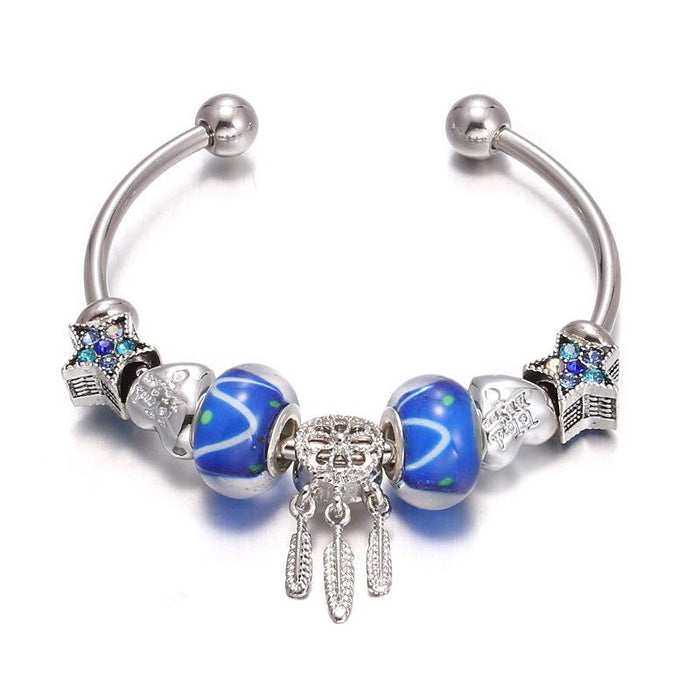Blue Starry Ocean Dream Catcher Series Bracelet