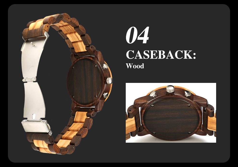 New Steel Room Men's Fashion Retro Multifunctional Quartz Watch