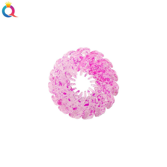 Frosted lazy bird's nest hair iron