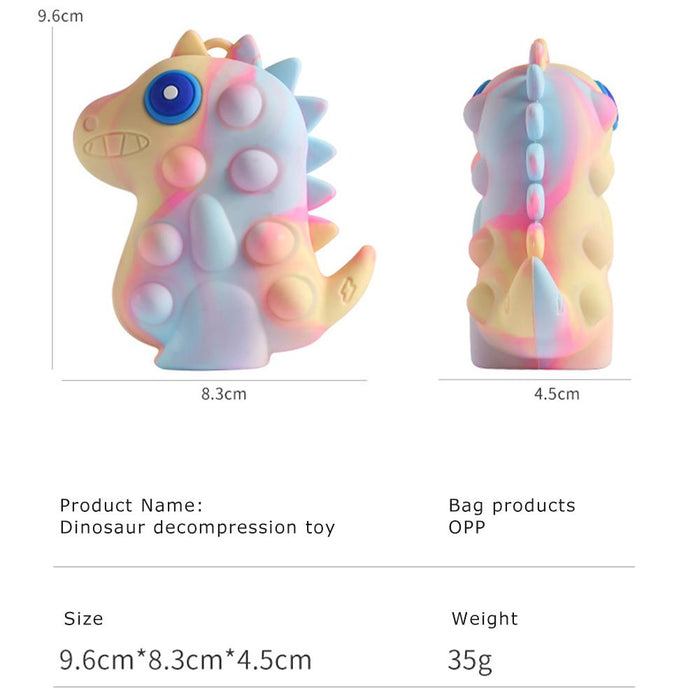 Cute Decompression Silicone Dinosaur Decompression Toy