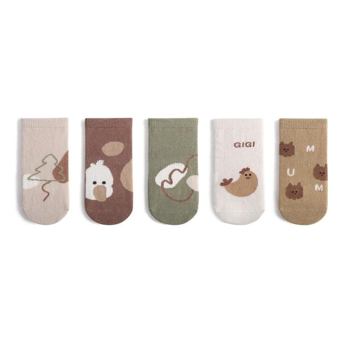 Baby Floor Socks Non-slip Dispensing Tube Toddler Socks