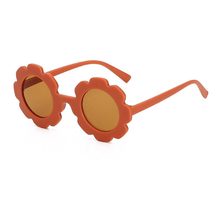 Children's Sunglasses round frame frosted glasses