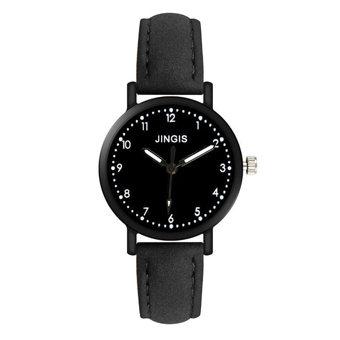Fashion Women Wristwatch Leather Band Quartz Casual Clock LLZ22204