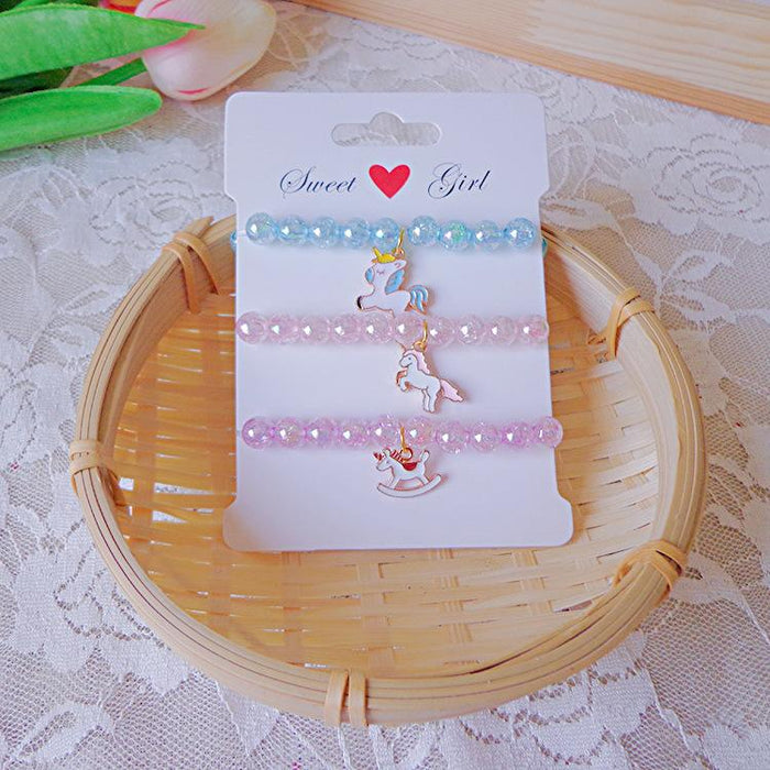 Children's Unicorn Bracelet Set