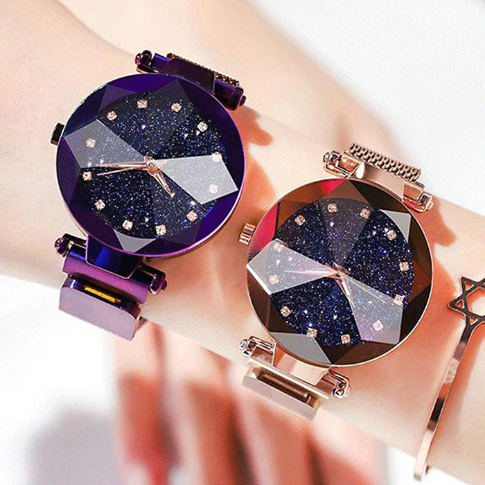 Starry Sky Quartz Women Wristwatch