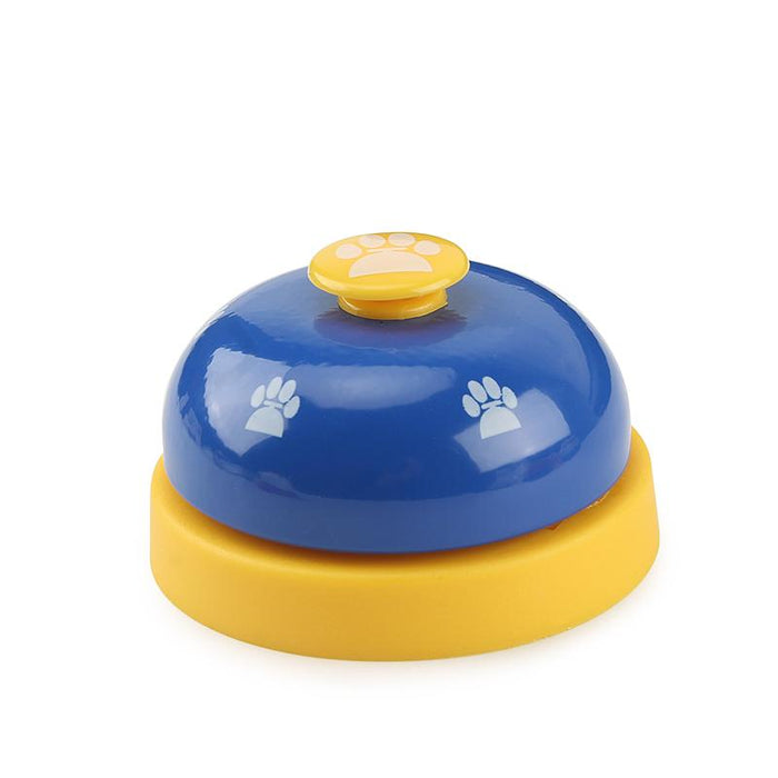Pet Toy Training Called Dinner Small Bell Footprint Ring