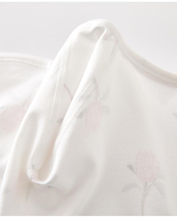 Infant Cotton Flower Romper