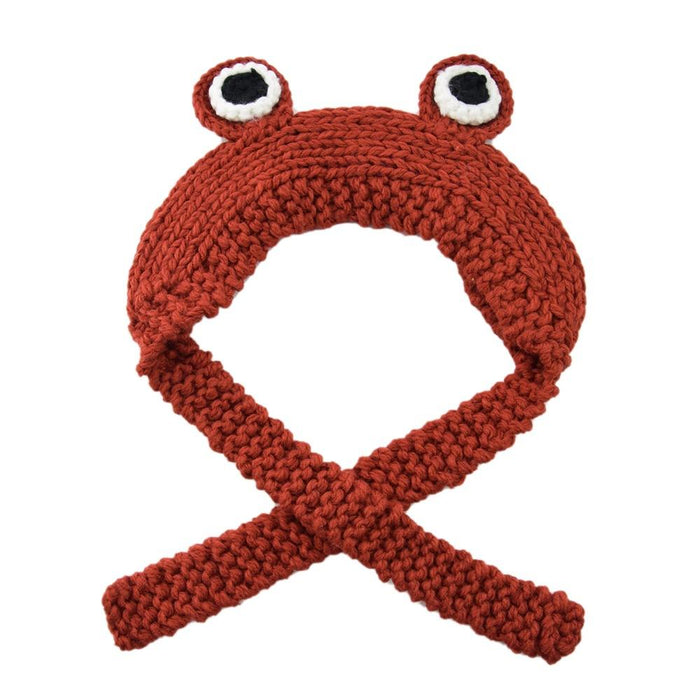 Winter Skullies 2022 Women Hat Frog Hat