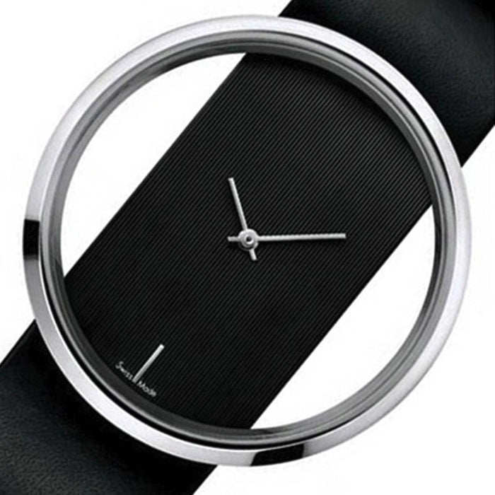 Classic Women Simple Ladies Quartz Wristwatch Clock Leather Straps