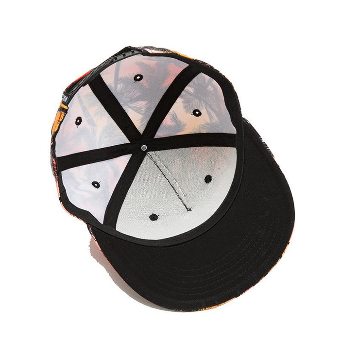 New Summer Print Flat Brim Baseball Cap