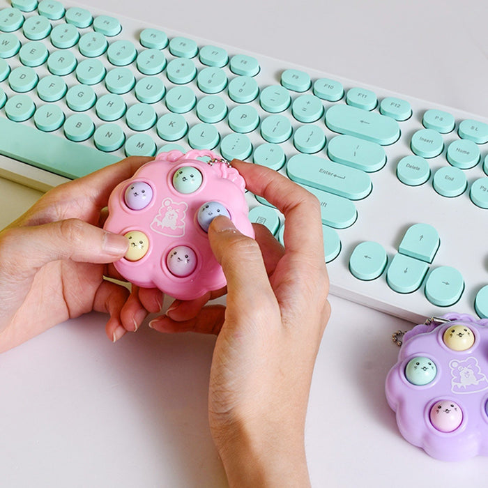 New Kawaii Toys Decompression Press Keychain