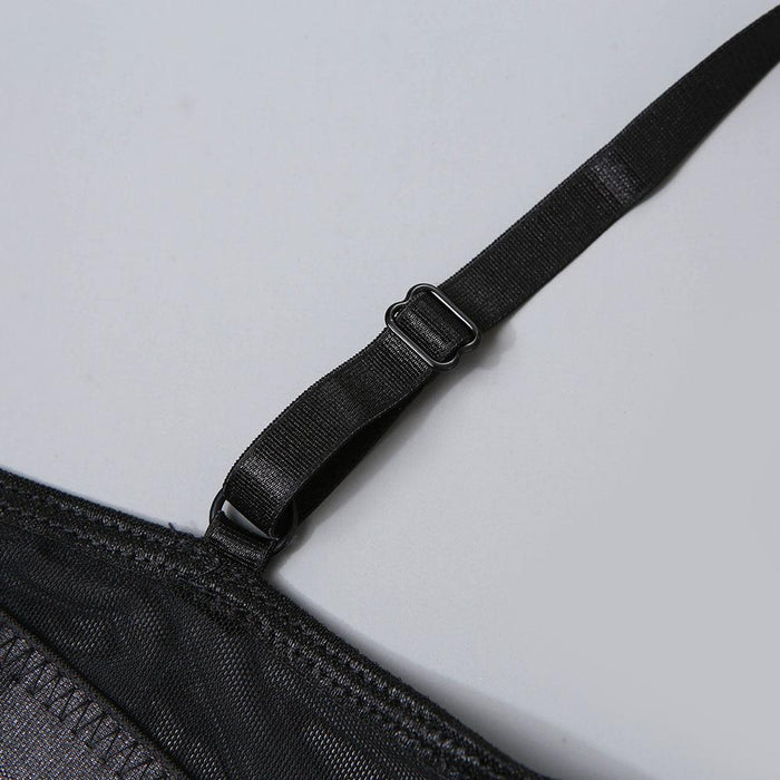 Women's Sexy Thin Lingerie Mesh Lace Underwear Set