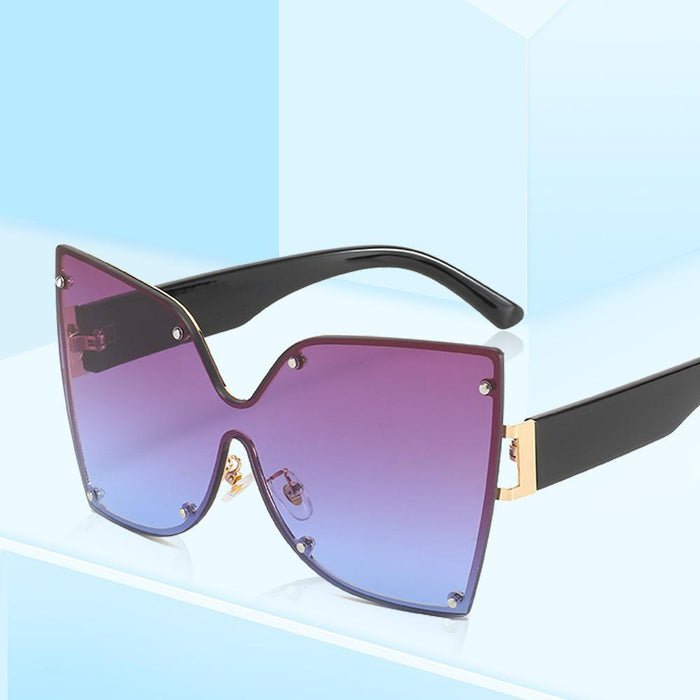 Gradient cat's Eye Sunglasses Retro