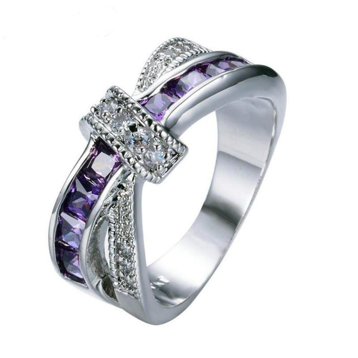 Fashion Luxury Unisex Jewelry Zircon Bridal Rings