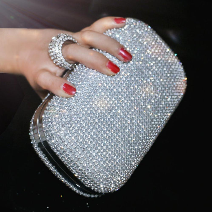 Evening Diamond-Studded Bag