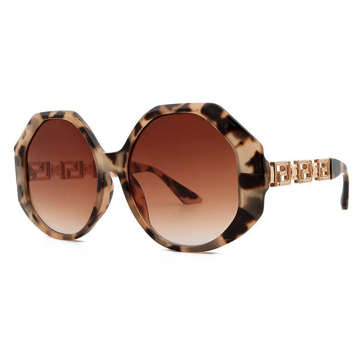 Large frame square Sunglasses female Sunglasses