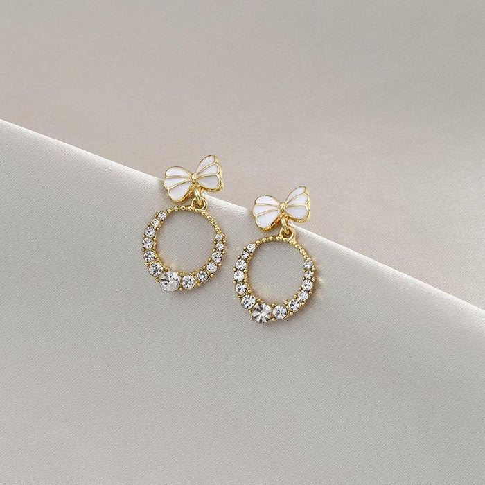 Fringed exaggerated earrings