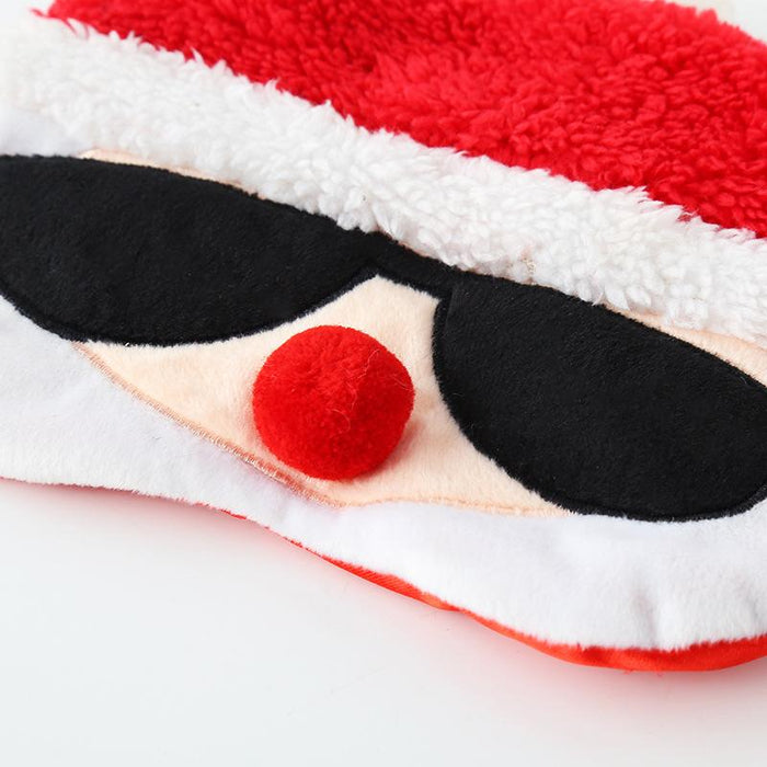Cute Three-dimensional Cartoon Plush Sleep Shading Eye Mask