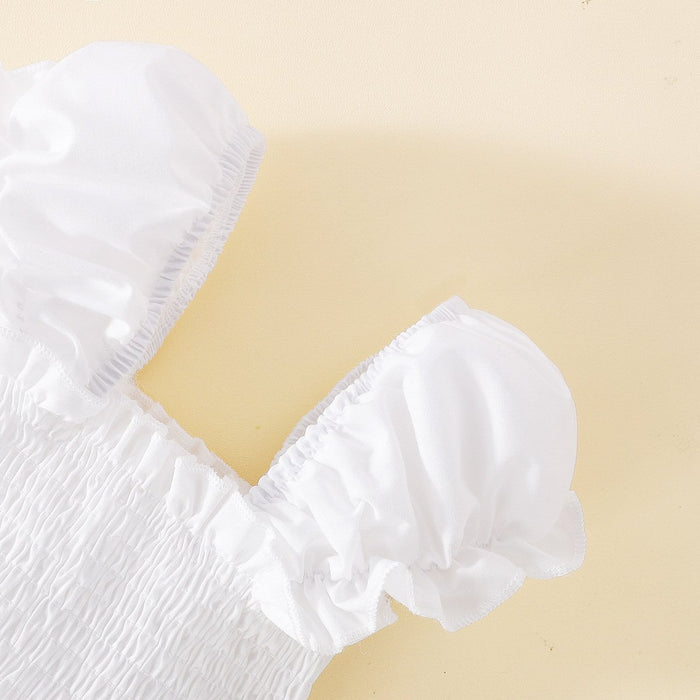 LACE SLING wrinkled blouse floral skirt