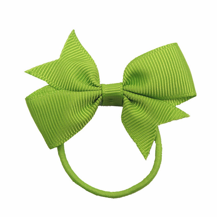 2PCS Children's jewelry bow elastic band