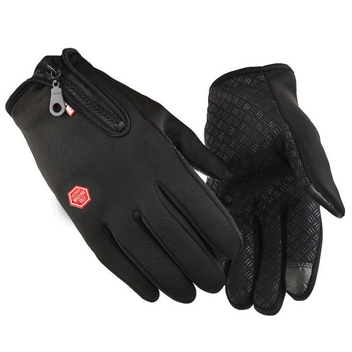 Winter Women Men Touch Cold Waterproof Motorcycle Cycle Gloves