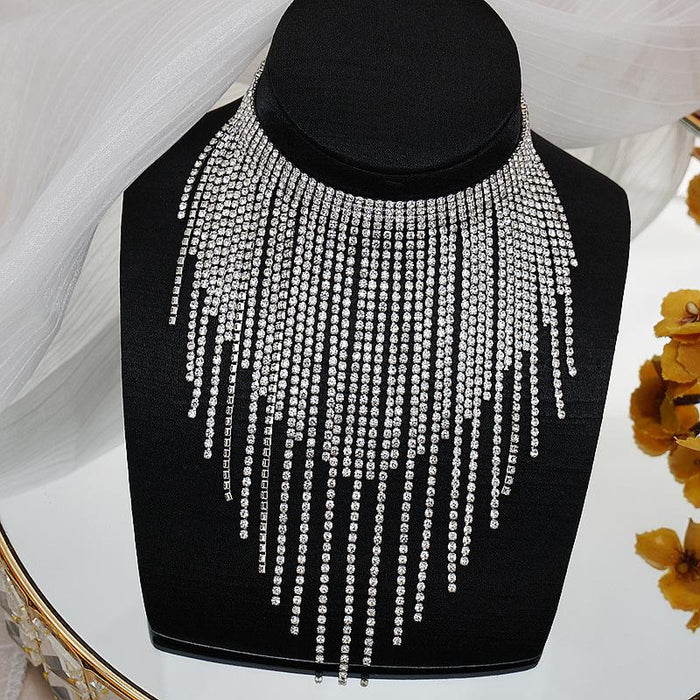 Fashionable and Exquisite Tassel Women's Neck Chain Necklace