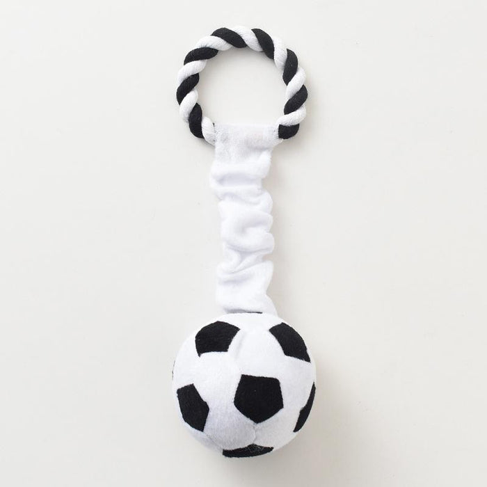 Dog toy phonation molar super soft cloth ball pet toy