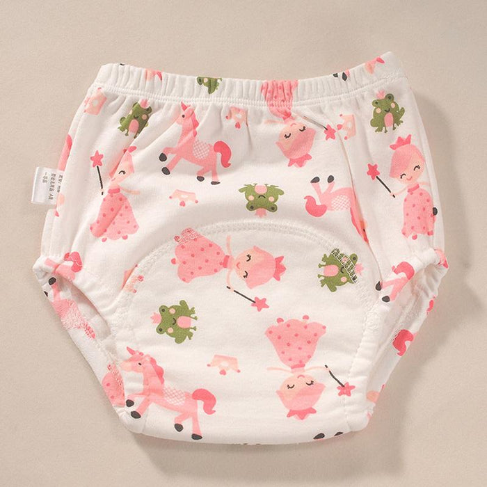 Baby Reusable 6 Layers Waterproof Cotton Breathable Diapers