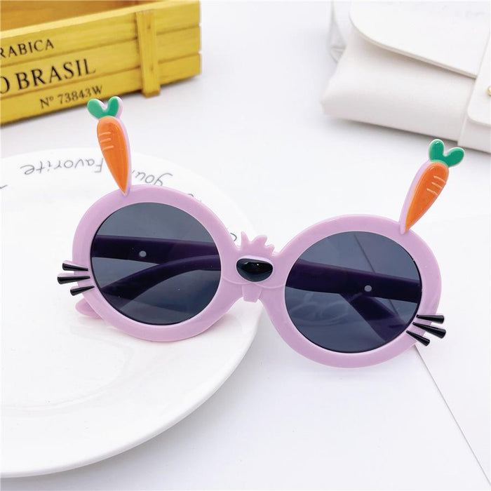 Children's cartoon glasses and sunglasses sunscreen