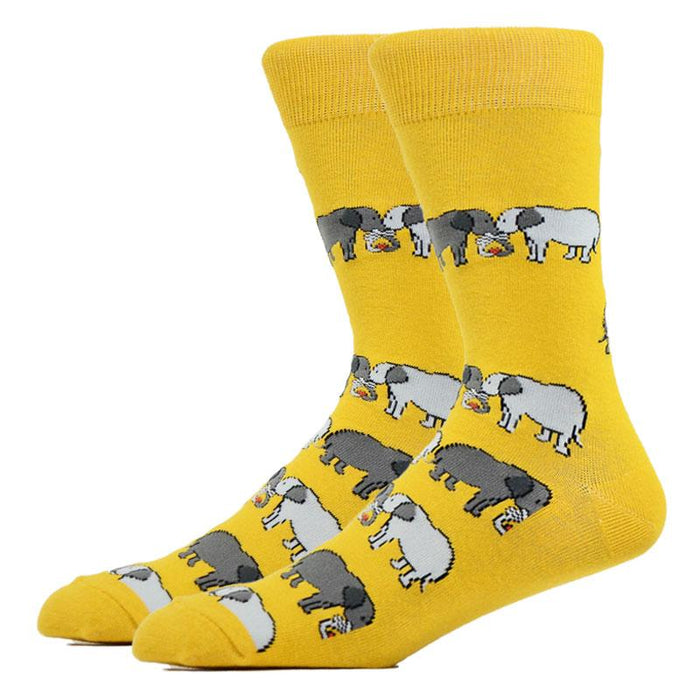 Happy Fun Men Socks