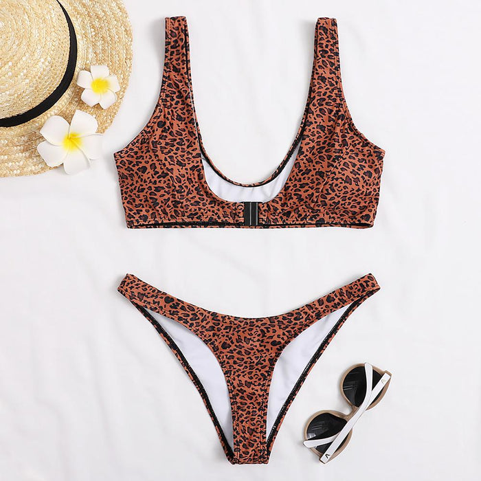 New Sexy Printed Women's Split Bikini